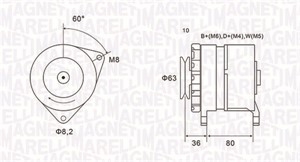 Generator ford escort iv escort turnier iv fiesta ii fiesta iii land rover defender station wagon ldv sherpa buss 1659058 502436