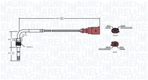 Sensor, avgasstempertur