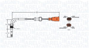 Sensor, avgasstempertur