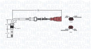 Sensor, avgasstempertur