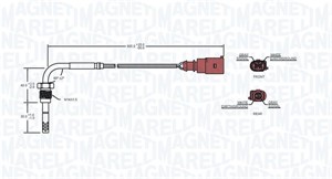 Sensor, avgasstempertur