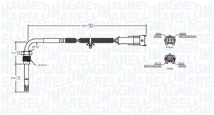 Sensor, avgasstempertur