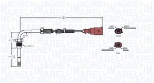 Sensor, avgasstempertur