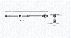 Sensor, avgasstempertur