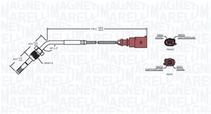 Sensor, avgasstempertur