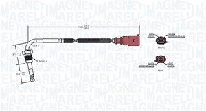 Sensor, avgasstempertur