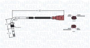 Sensor, avgasstempertur