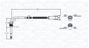 Sensor, avgasstempertur