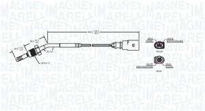 Sensor, avgasstempertur