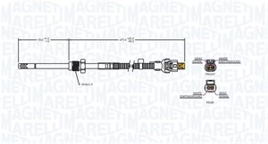 Sensor, avgasstempertur