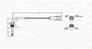 Sensor, avgasstempertur