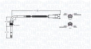 Sensor, avgasstempertur