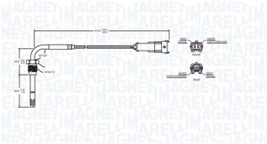 Sensor, avgasstempertur