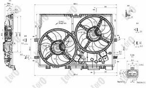 Ventilator, motorkj&#248;ling