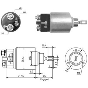 Magnetbryter, starter