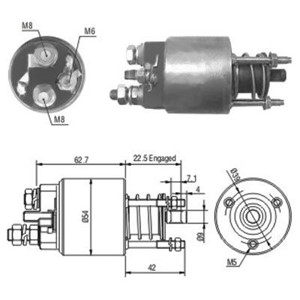 Magnetbryter, starter