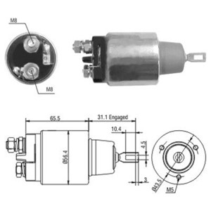 Magnetbryter, starter