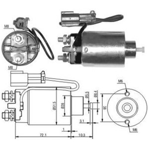 Magnetbryter, starter