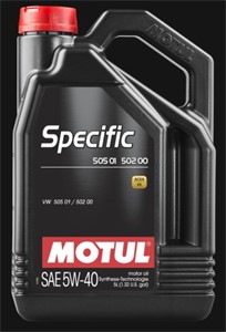 Motorolje Motul Specific 505 01 502 00 5W-40, Universal