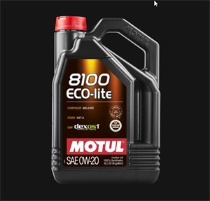 Motorolje Motul 8100 Ecolite 0W-20 De, Universal