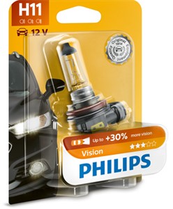 Halogenlampe PHILIPS Vision H11 PGJ19-2