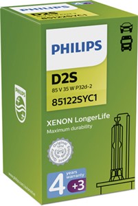 Xenonp&#230;re PHILIPS Xenon LongerLife D2S P32d-2