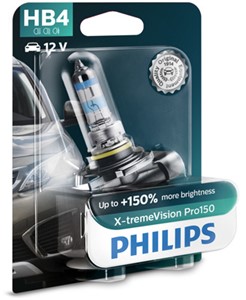 Halogenp&#230;re PHILIPS X-tremeVision Pro150 P22d