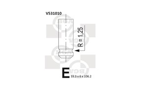 Bilde av Innløpsventil, Citroën,fiat,lancia,peugeot, 948.99, 9623950380