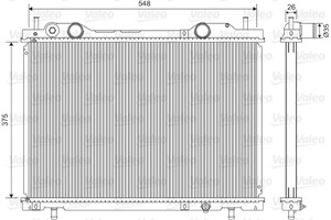 Radiator, motorkj&#248;ling