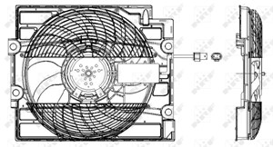 Ventilator, motorkj&#248;ling