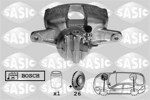 Bremsecaliper, Framaksel h&#248;yre