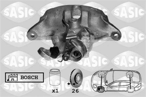 Bremsecaliper, Framaksel venstre