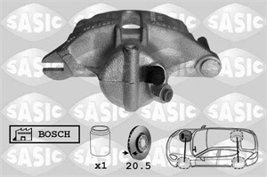 Bremsecaliper, Framaksel h&#248;yre