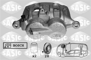 Bremsecaliper, Framaksel h&#248;yre