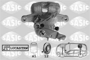 Bremsecaliper, H&#248;yre bakaksel