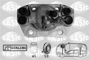 Bremsecaliper, Framaksel h&#248;yre