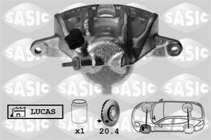 Bremsecaliper, Framaksel venstre