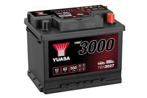 Yuasa  Batteri 12V 62Ah 550A