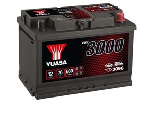 Yuasa  Batteri 12V 76Ah 680A