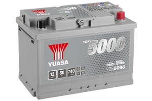 Yuasa  Silver H&#246;gprestanda Batteri 12V 80Ah 740A