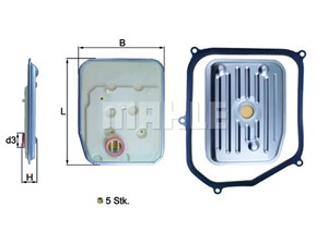 Hydraulikkfilter, automatikk