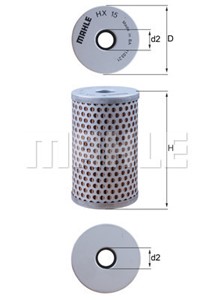 Hydraulikkfilter, styring