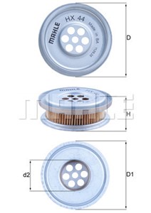 Hydraulikkfilter, styring