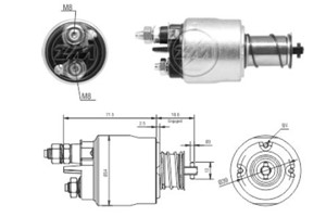 Magnetbryter, starter