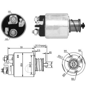 Magnetbryter, starter