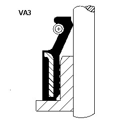 Tetningsring, ventilstamme, Innsugningsmanifold