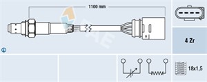 Bilde av Lambdasonde, Foran, Audi,skoda,vw, 032 906 265 C, 032 906 265 D, 06a 906 265 L, 06b 906 265 B