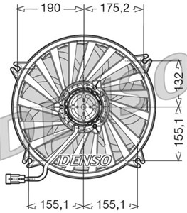 Ventilator, motorkj&#248;ling