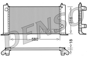 Radiator, motorkj&#248;ling