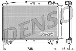 Kylare motorkylning toyota avensis avensis kombi avensis liftback avensis sedan avensis verso 1640027050